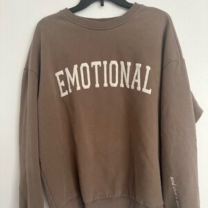 Seethewayisee “Emotional” Crewneck